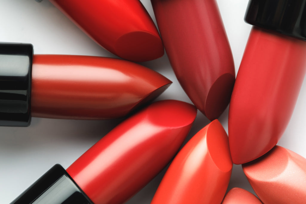Bold Lip Color in a Range of Reds