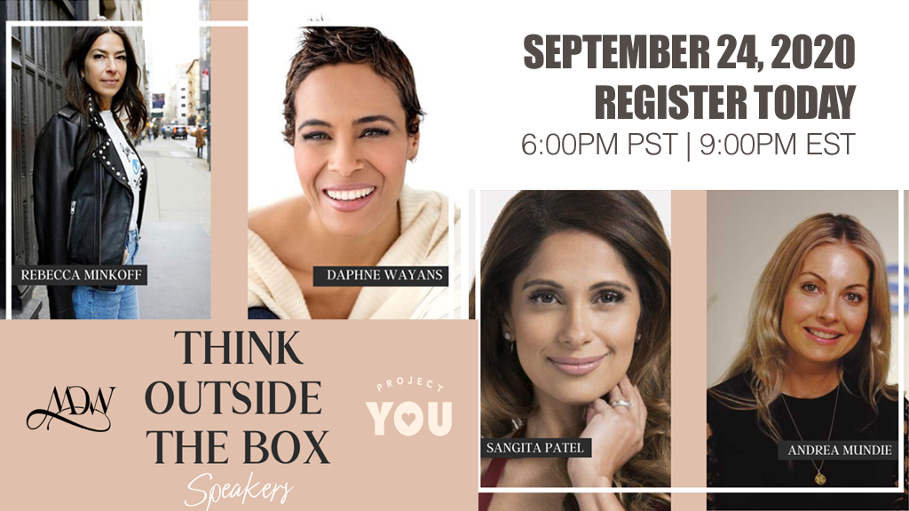 “Think Outside the Box” Webinar Series – Level Up Your Life, Business and Career