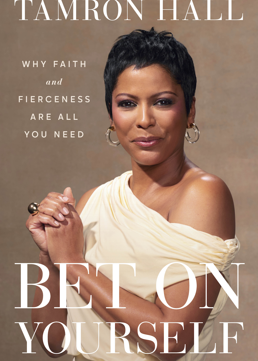 Photo of Tamron Hall on Hardcover Book Cover for Bet on Yourself:
Why Faith and Fierceness Are All You Need_By Tamron Hall
