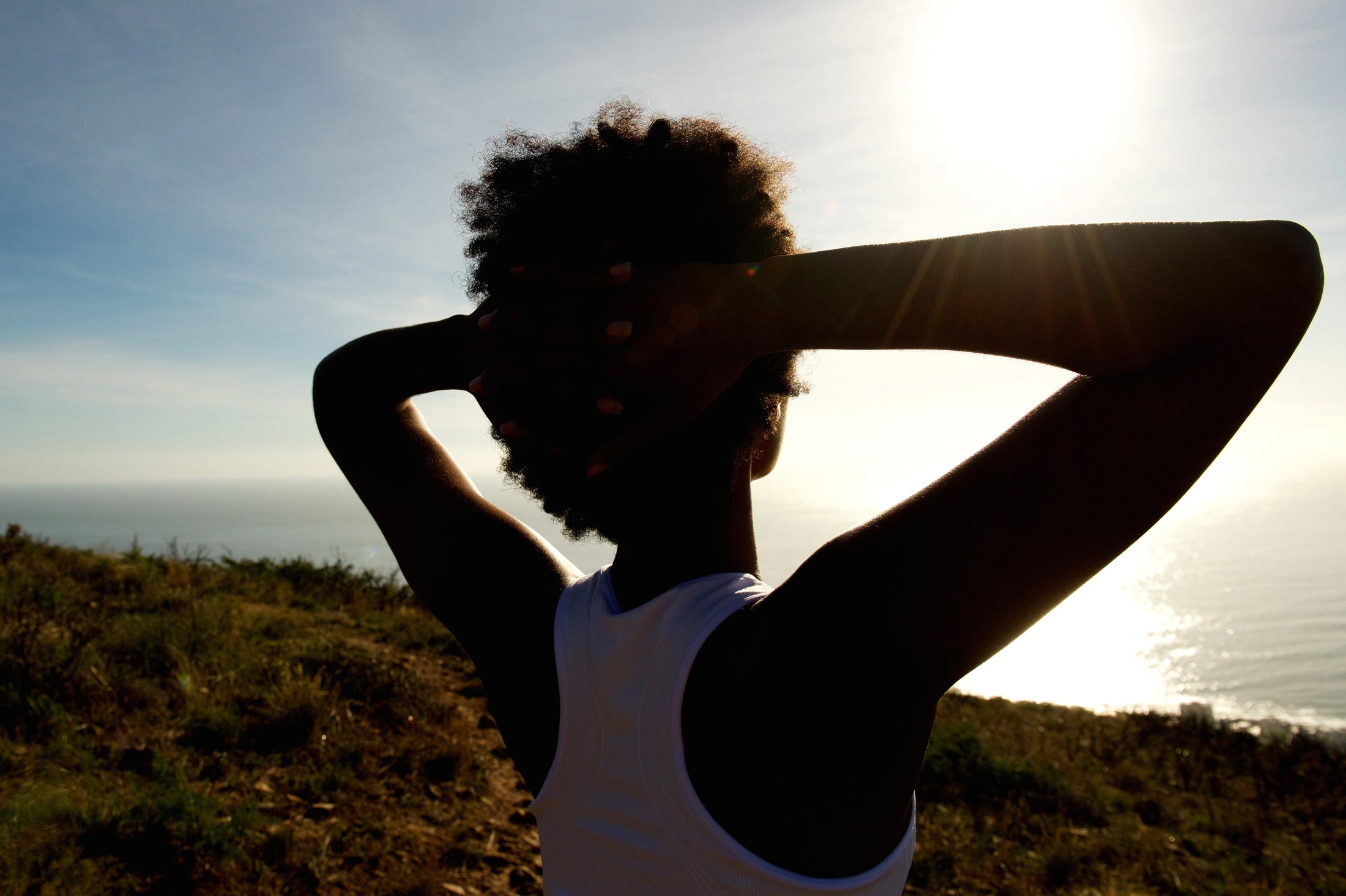 African American Woman with Natural Hair in Deep Thought_VERGE Lifestyle Magazine 
