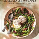 Green Salad Dish Photo On Cover of Salad Seasons- Vegetable-Forward Dishes All Year - By Sheela Prakash_Health Wellness Cookbooks 