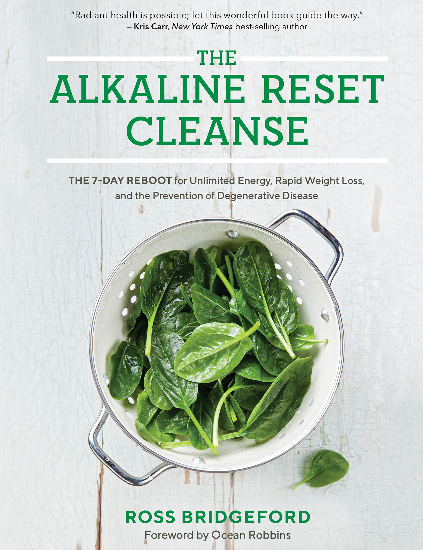 The Alkaline Reset Cleanse - By Ross Bridgeford_Paperback Book Cover