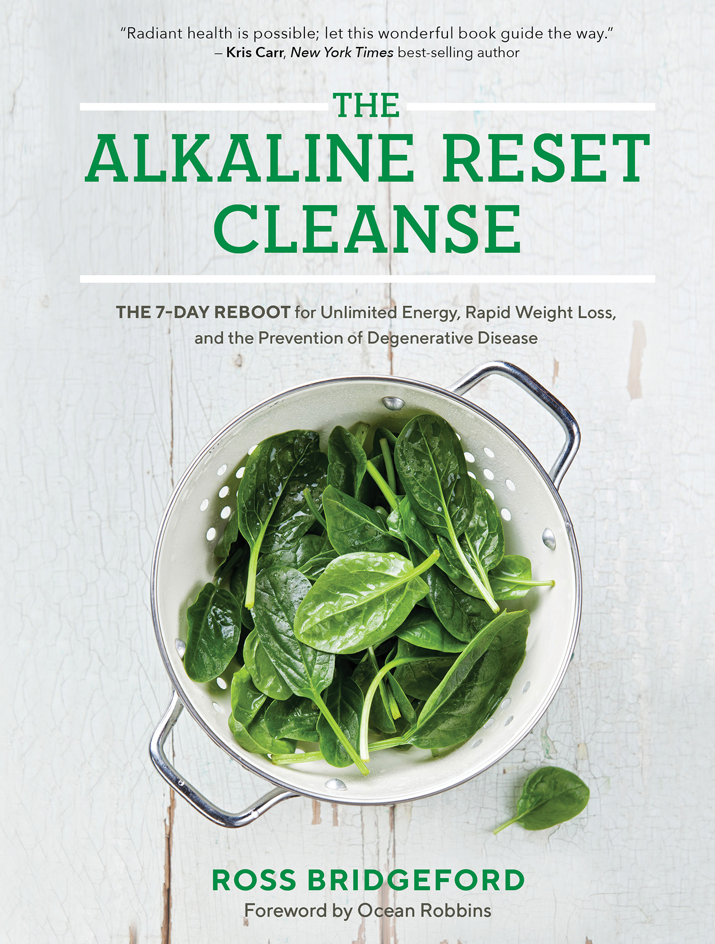 The Alkaline Reset Cleanse - By Ross Bridgeford_Paperback Book Cover