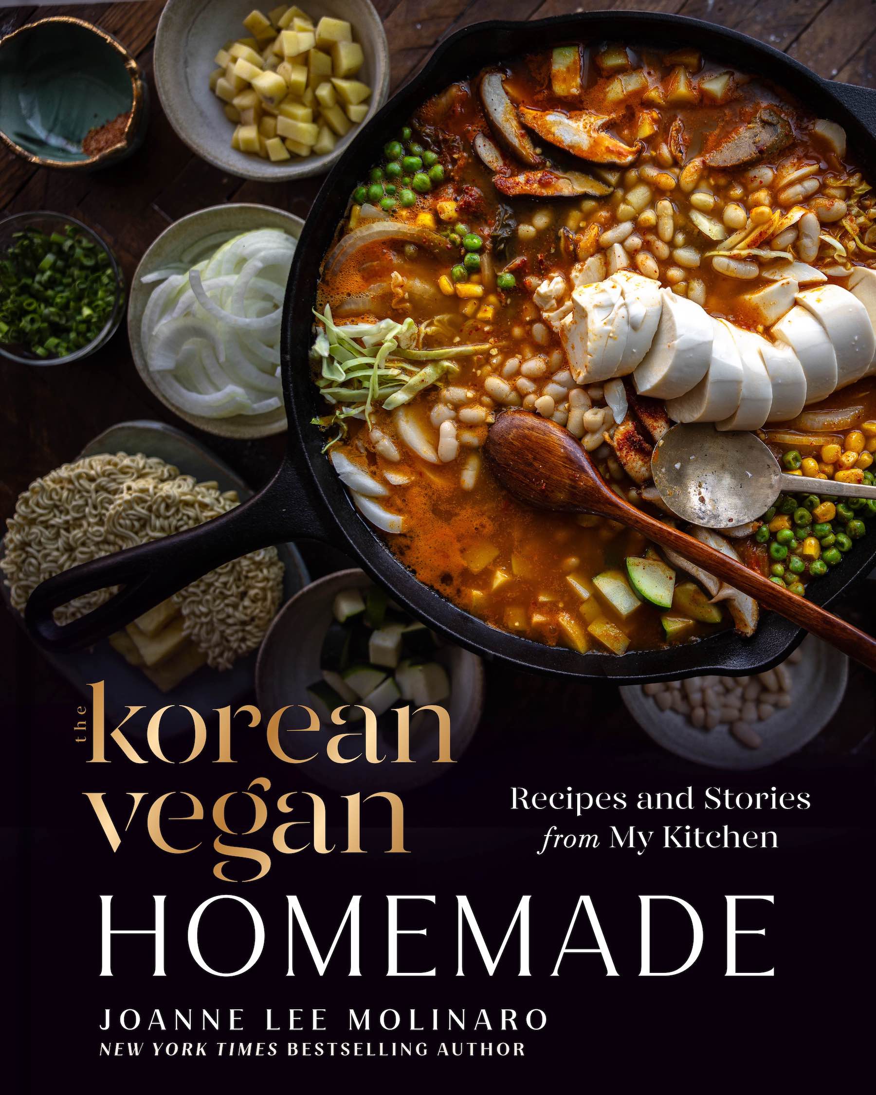 The Korean Vegan: Homemade
Recipes and Stories from My Kitchen
Author:  Joanne Lee Molinaro_Hardcover Book 